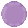 45cm Round Lavender Foil Balloon