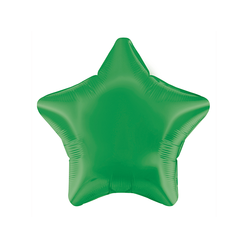Balão Estrela de 48cm Verde