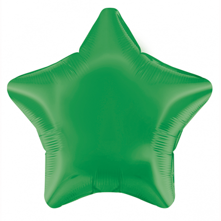Balão Estrela de 48cm Verde