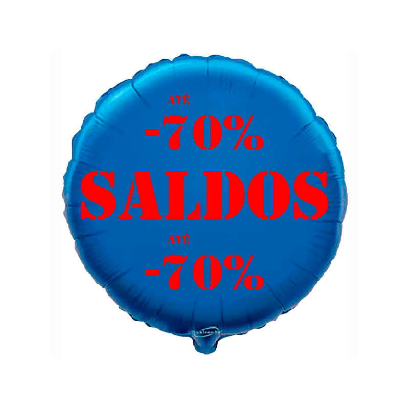 45cm Saldos - 70% Blue Balloon