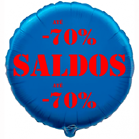 45cm Saldos - 70% Blue Balloon