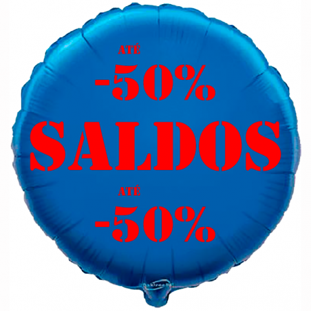 45cm Saldos -50% Blue Balloon