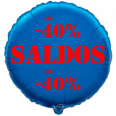 45cm Saldos -40% Blue Balloon
