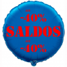 45cm Saldos -40% Blue Balloon