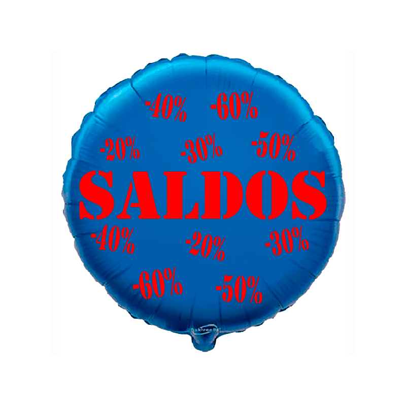 45cm Saldos Blue Balloon