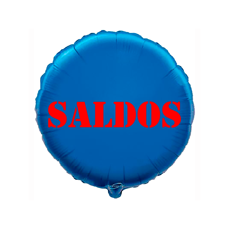 45cm Saldos Blue Balloon