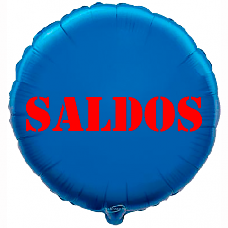 45cm Saldos Blue Balloon