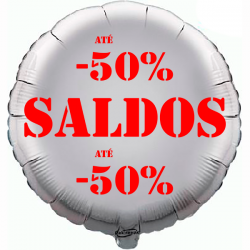45cm Saldos -50% Silver Balloon