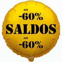 45cm Saldos -60% Gold Balloon