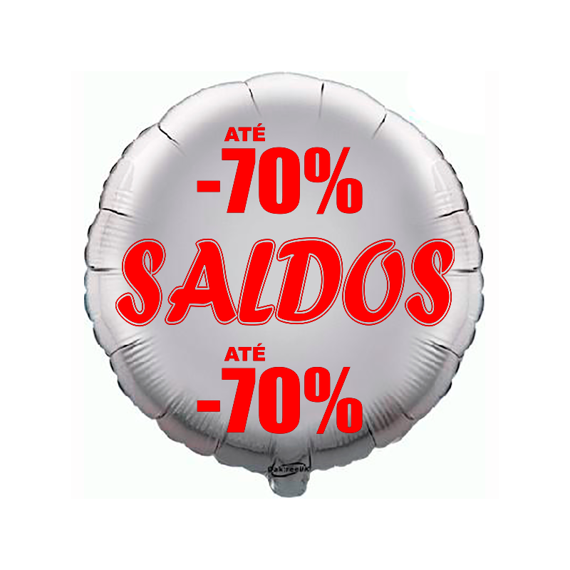 45cm Saldos -70% Silver Balloon