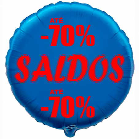45cm Saldos -70% Blue Balloon
