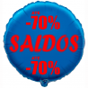 Balão de 45cm Saldos -70% Azul