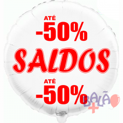 45cm Saldos -50% White Balloon