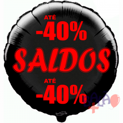 45cm Saldos -40% Black Balloon