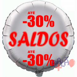 45cm Saldos -30% Silver Balloon