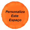 Custom Orange foil balloon 2 sides printing