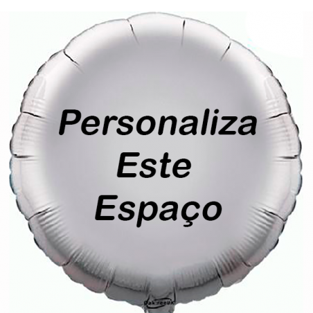 Custom Silver foil balloon 2 sides printing