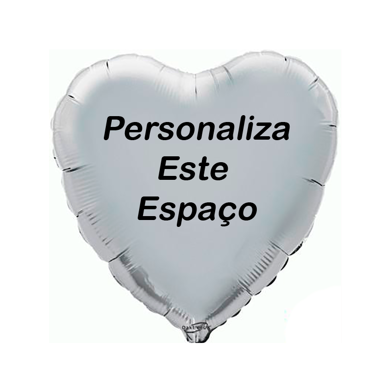 Custom Silver foil balloon 2 sides printing