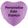 Globo lavanda personalizado en 2 lados