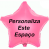Custom Pink foil balloon 2 sides printing