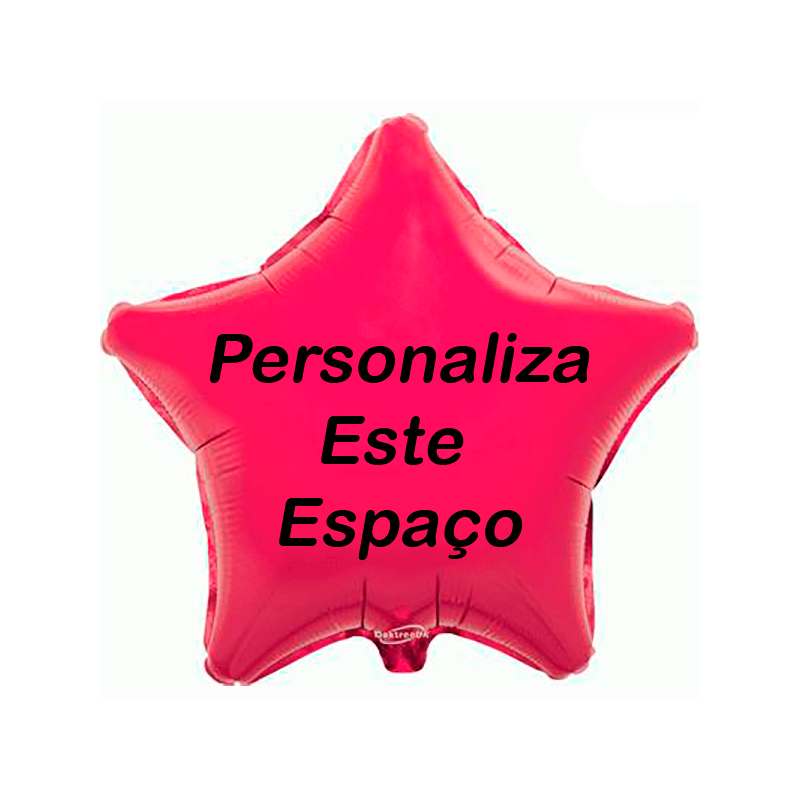 Globo Fucsia Personalizado en 2 Caras Globo Fucsia Personalizado en 2 Caras