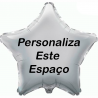 Custom Silver foil balloon 2 sides printing