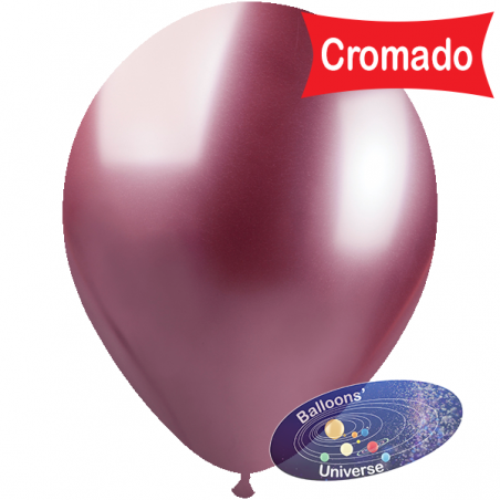 33cm Chrome Pink Balloon