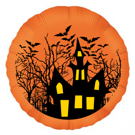 Balão de 45cm Casa Assombrada Halloween