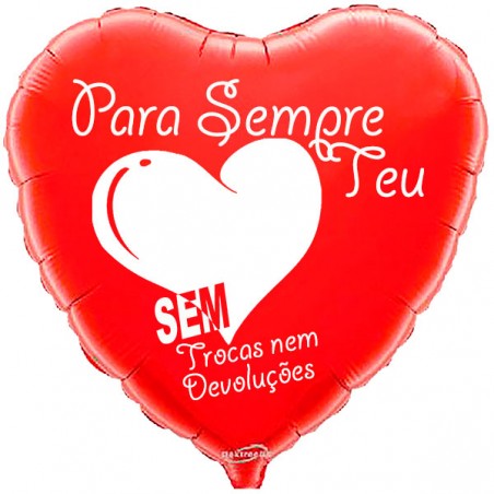 45cm Para Sempre Teu Balloon