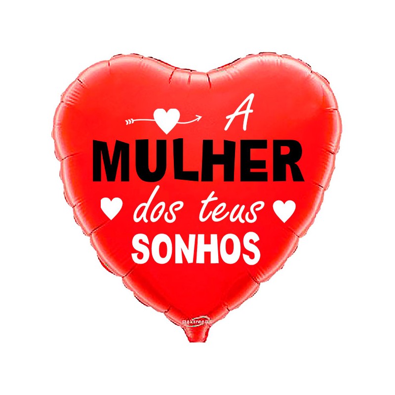 45cm Mulher dos teus sonhos Balloon