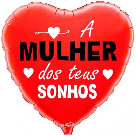45cm Mulher dos teus sonhos Balloon