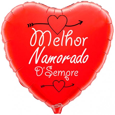 Balão de 45cm Melhor Namorado