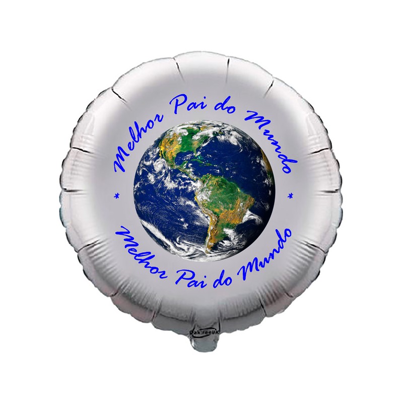 45cm Melhor Pai do Mundo Balloon