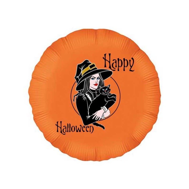 Balão de 45cm Happy Halloween