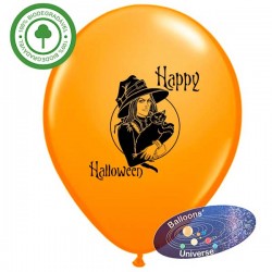 Balão 30cm Happy Halloween