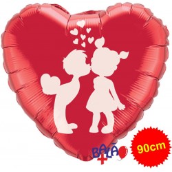 90cm Kids Heart Balloon