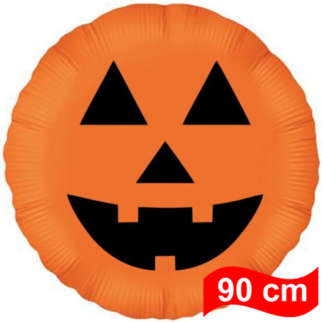 Balão de 90cm abóbora Halloween