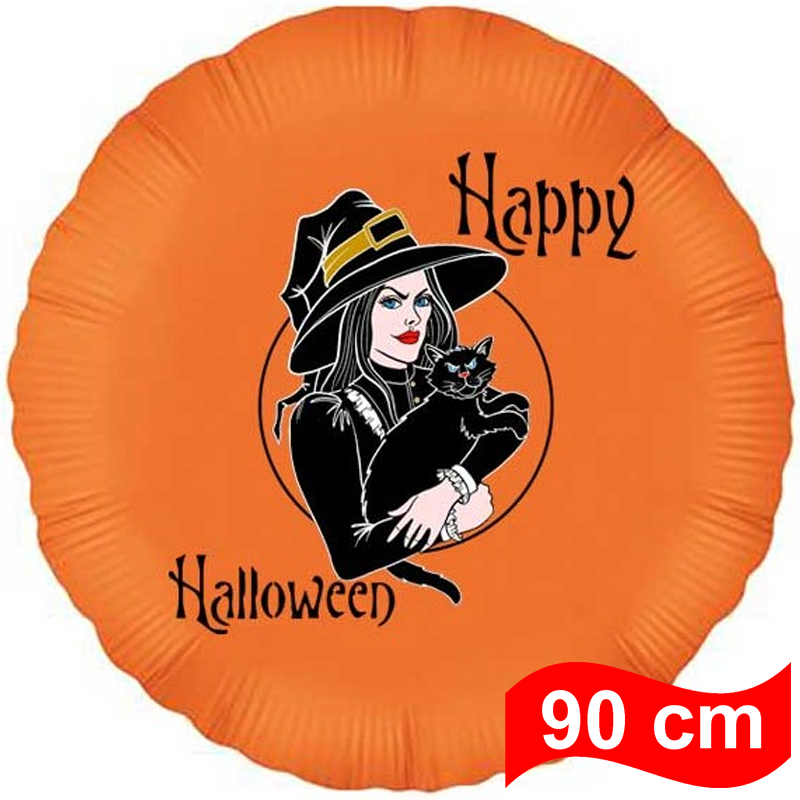 90cm Happy Halloween Balloon