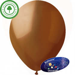13cm Chocolate Brown Balloon