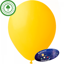 26cm Yellow Balloon