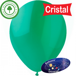 Balão 26cm Verde Cristal