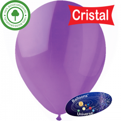 Balão 26cm Roxo Cristal