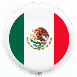 Balão de 45cm Bandeira do México