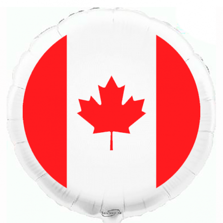 Balão de 45cm Bandeira do Canada