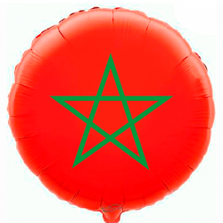 45cm balloon Flag of Morocco