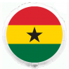 45cm balloon Flag of Ghana
