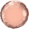 45cm Round Rose Gold Foil Balloon