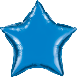 Balão Estrela de 48cm Azul