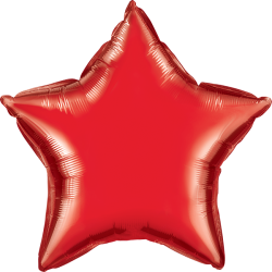Balão Estrela de 48cm Vermelho
