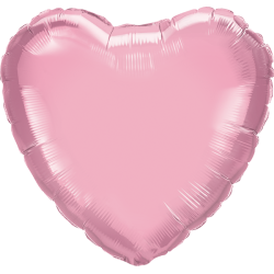 45cm Heart Pink Foil Balloon